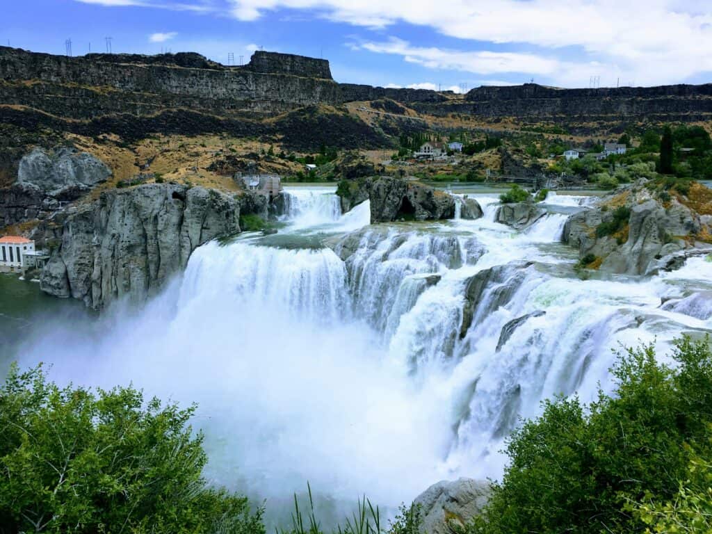 Shoshone Falls in Twin Falls Idaho